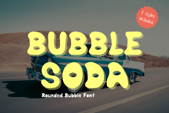 Bubble Soda: A Playful Display Typeface for Modern Web Design