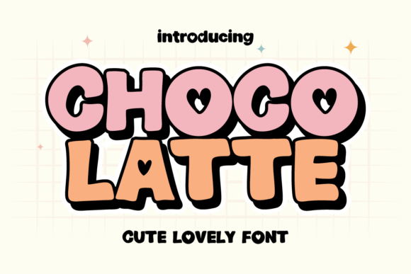 Choco Latte: The Perfect Cute Display Font for Playful Branding
