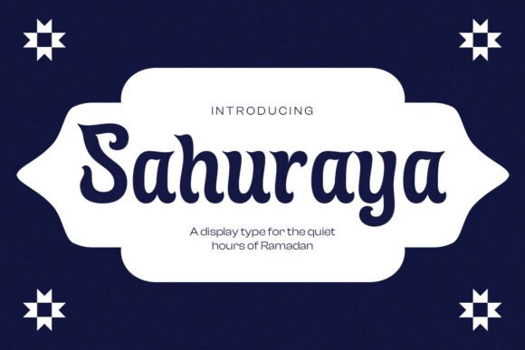 Choosing Sahuraya: A Refined Display Typeface for Editorial Design
