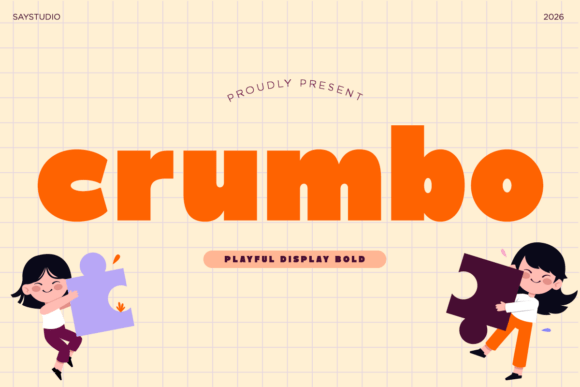 Crumbo: The Playful Display Font That Brings Joy to Handmade Goods
