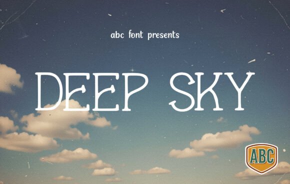 Deep Sky: The Whimsical Display Font for Unique Brand Identity