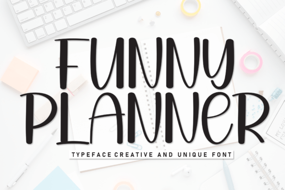 Funny Planner: The Creative Font That Transforms Small Business Branding