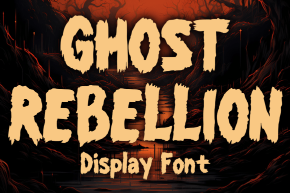 Ghost Rebellion: The Eerie Display Font That Transforms Brand Identity