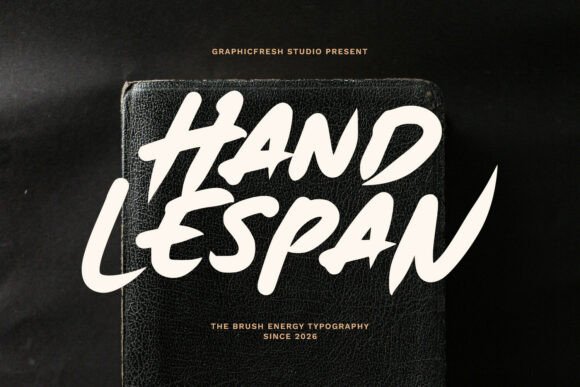 Hand Lespan: The Dynamic Typeface for High-Impact Campaigns