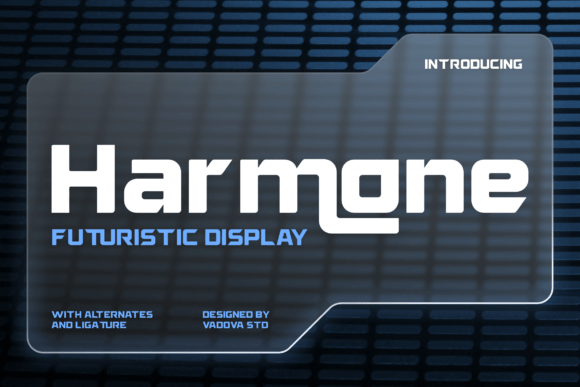 Harmone: The Bold Display Typeface for Modern Editorial Design