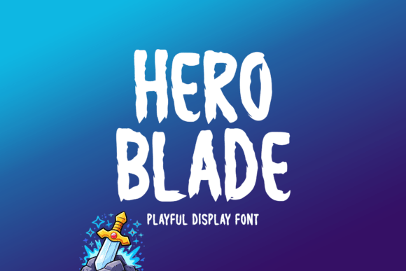 Hero Blade: The Bold Display Font That Brings Fantasy to Life