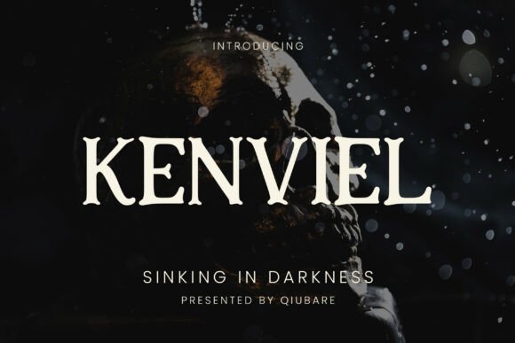 Kenviel: The Gothic Serif Font That Elevates Digital Branding