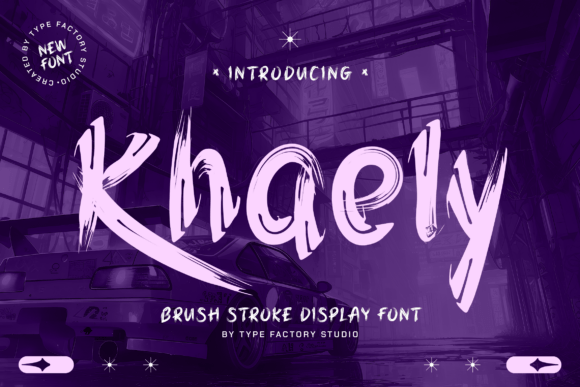 Khaely: The Dynamic Display Font for Scroll-Stopping Campaigns