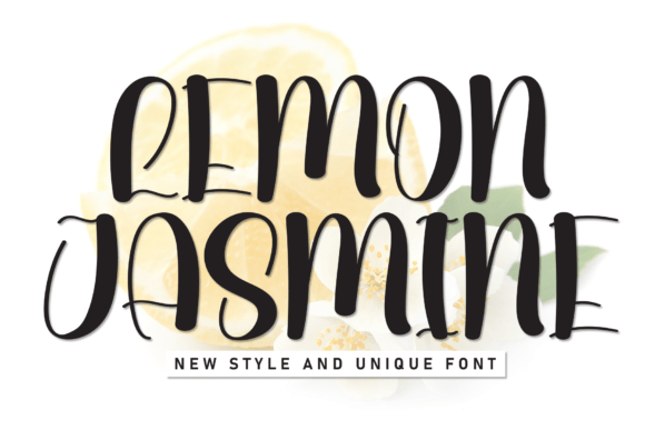Lemon Jasmine: The Handwritten Display Font for Engaging Web Design