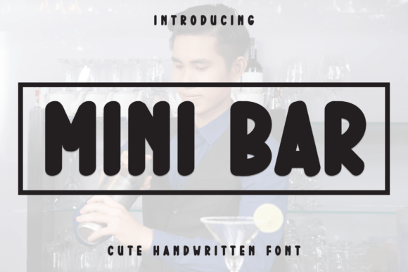 Mini Bar: The Handwritten Display Font That Elevates Small Business Branding