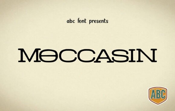 Moccasin Font: A Bold Display Typeface for Modern Branding