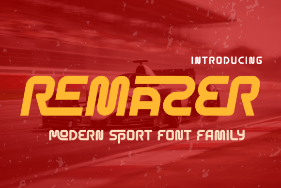 Remazer Typeface: A Bold Display Font for Digital Branding