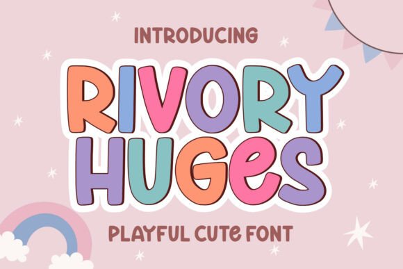 Rivory Huges: A Playful Display Font for Editorial Joy