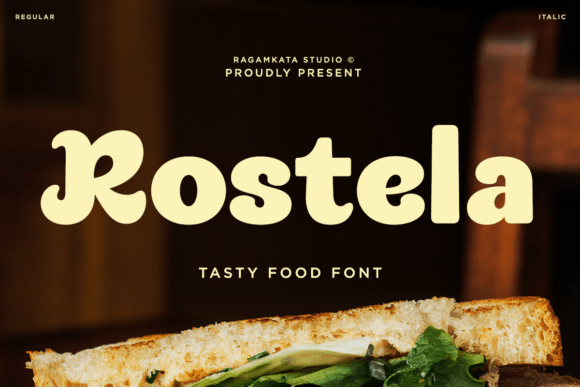 Rostela: A Designer's Verdict on This Bold Display Typeface