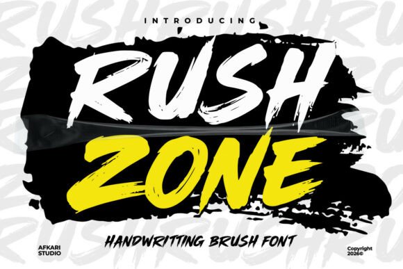 Rush Zone: The Bold Display Typeface That Transforms Small Business Branding