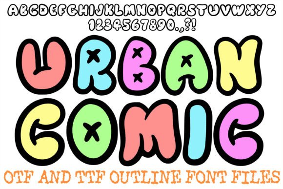 Urban Comic: The Bold Typeface That Transformed My Small Business Brand