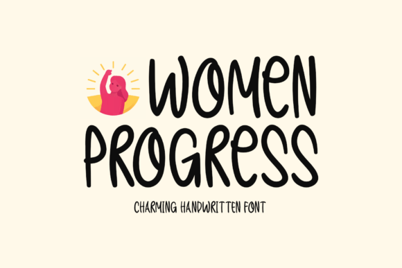 Women Progress: The Handwritten Typeface That Elevates Your Brand Identity